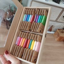 Набор японских ниток для стежки сашико Moco