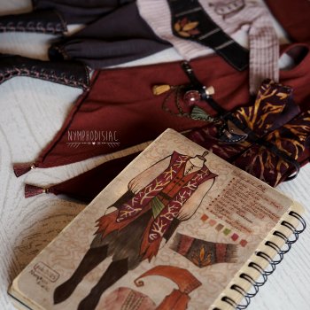 Наряд пламенного эльфа!