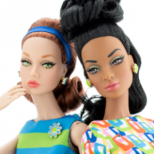 Girl Talk Poppy Parker And Darla сет из двух кукол новый