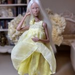 Платье шёлковое для Лоло от Кутуевой