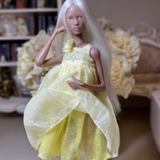 Платье шёлковое для Лоло от Кутуевой