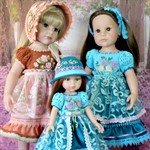 Нарядные обновки. На бал...)