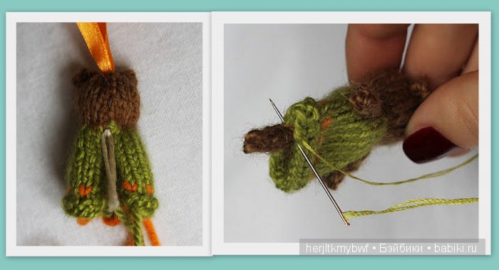 Свяжем маленького друга. МК - все просто