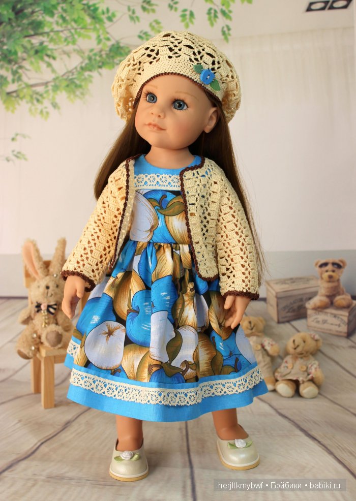 Вот такая обновка. Не по сезону... Кукла Готц - Женечка | Бэйбики Вот такая обновка. Не по сезону... Кукла Готц - Женечка (фото 5)