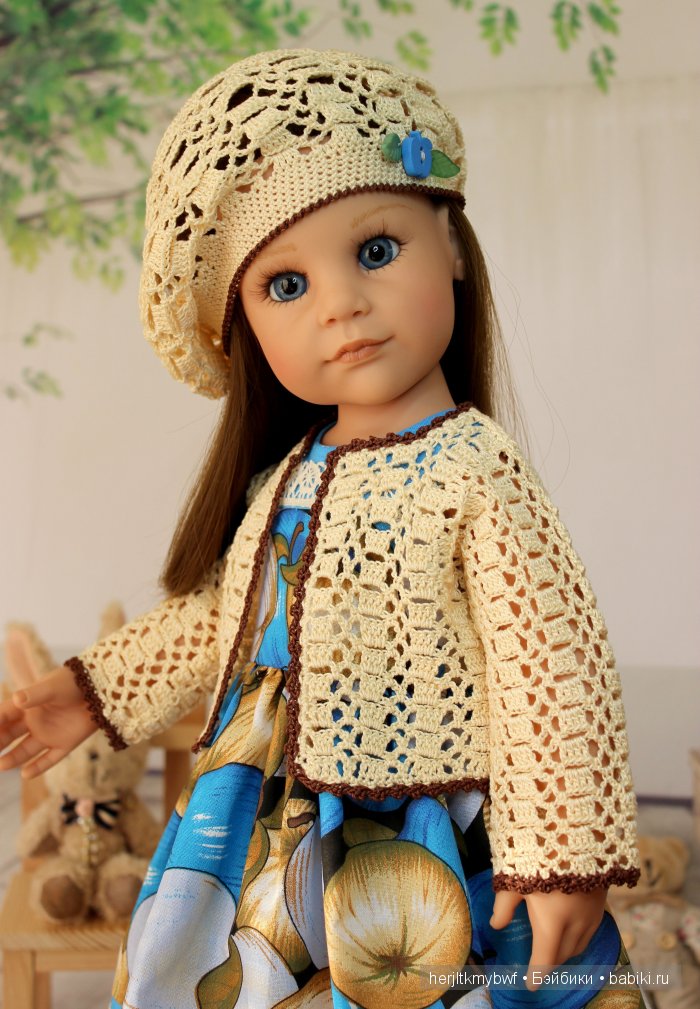 Вот такая обновка. Не по сезону... Кукла Готц - Женечка | Бэйбики Вот такая обновка. Не по сезону... Кукла Готц - Женечка (фото 2)
