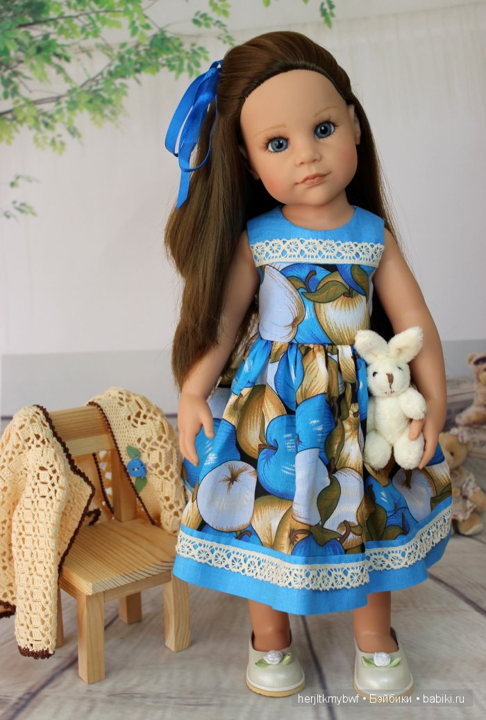 Вот такая обновка. Не по сезону... Кукла Готц - Женечка | Бэйбики Вот такая обновка. Не по сезону... Кукла Готц - Женечка (фото 3)