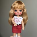 Парик для кукол с ОГ 15 -15,5 см