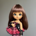 Парик для Irrealdoll, Nikki Britt, TTYA, Филенко ОГ 14 — 14,5 см
