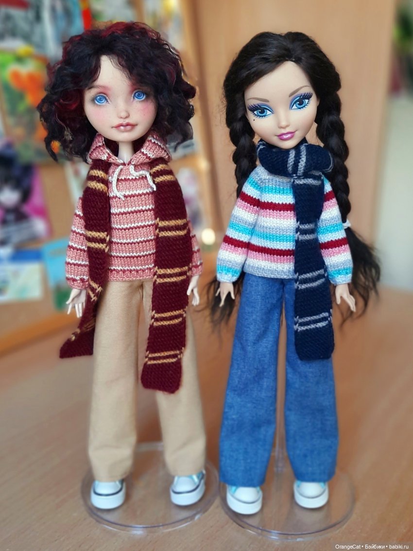 Снова много одежды для кукол