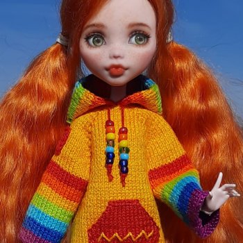 Снова много одежды для кукол