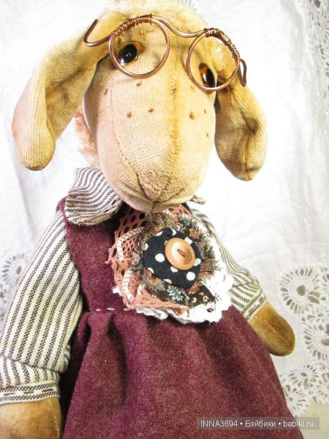 Немножко овечек. Игрушки ручной работы (фото 8)