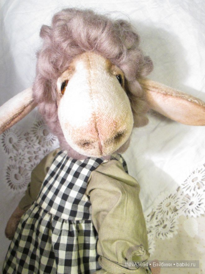 Немножко овечек. Игрушки ручной работы (фото 4)