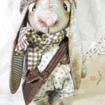 Вот такие плюшевые зайцы. Игрушки ручной работы Инны Будагян