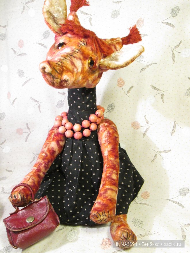 Сегодня все о жирафах. Игрушки ручной работы Инны Будагян