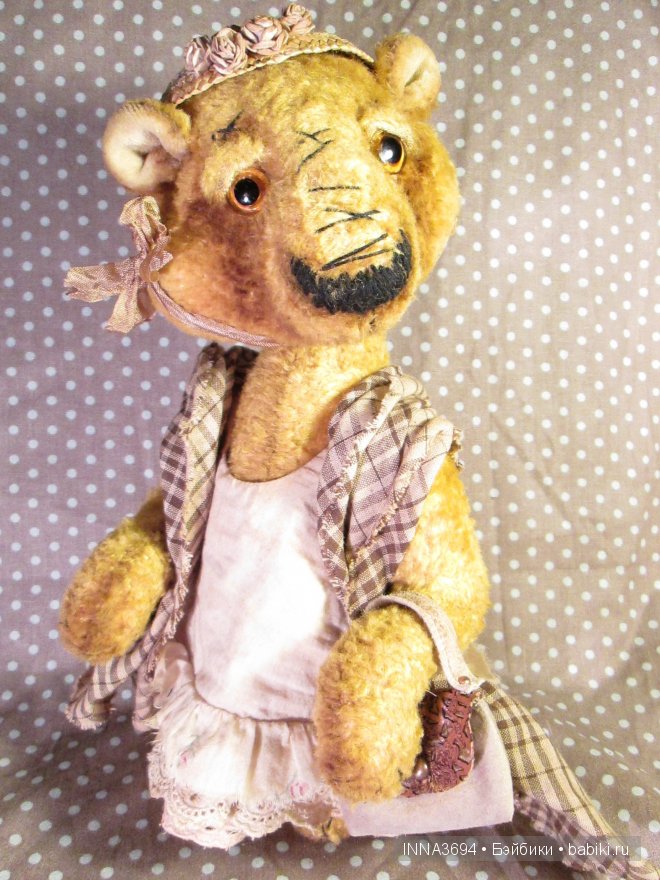 Медведица бохо. Игрушки ручной работы Инны Будагян (фото 3)