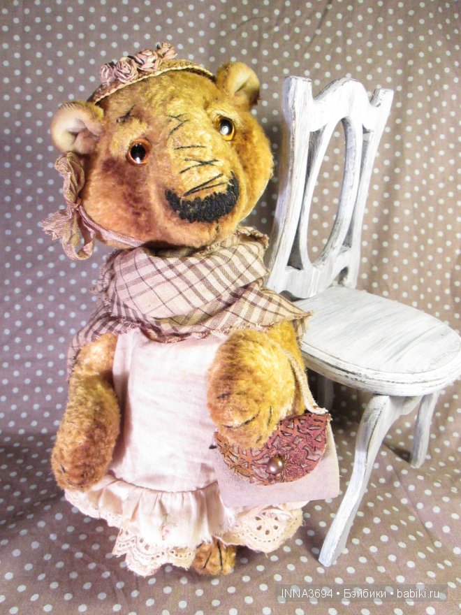 Медведица бохо. Игрушки ручной работы Инны Будагян
