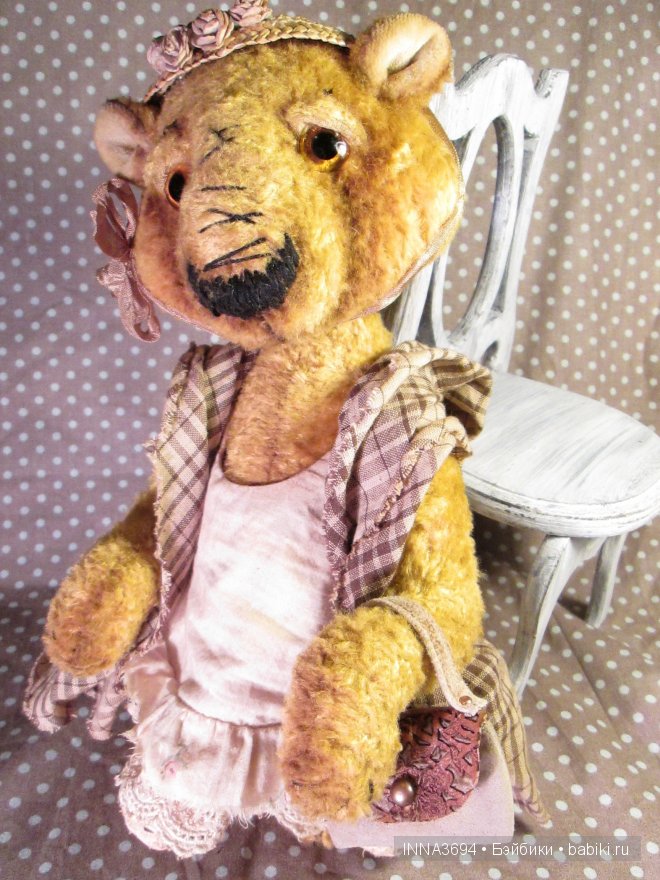 Медведица бохо. Игрушки ручной работы Инны Будагян (фото 2)