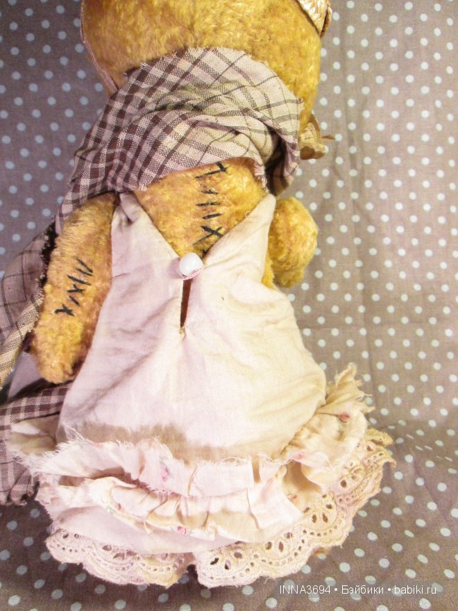 Медведица бохо. Игрушки ручной работы Инны Будагян (фото 5)