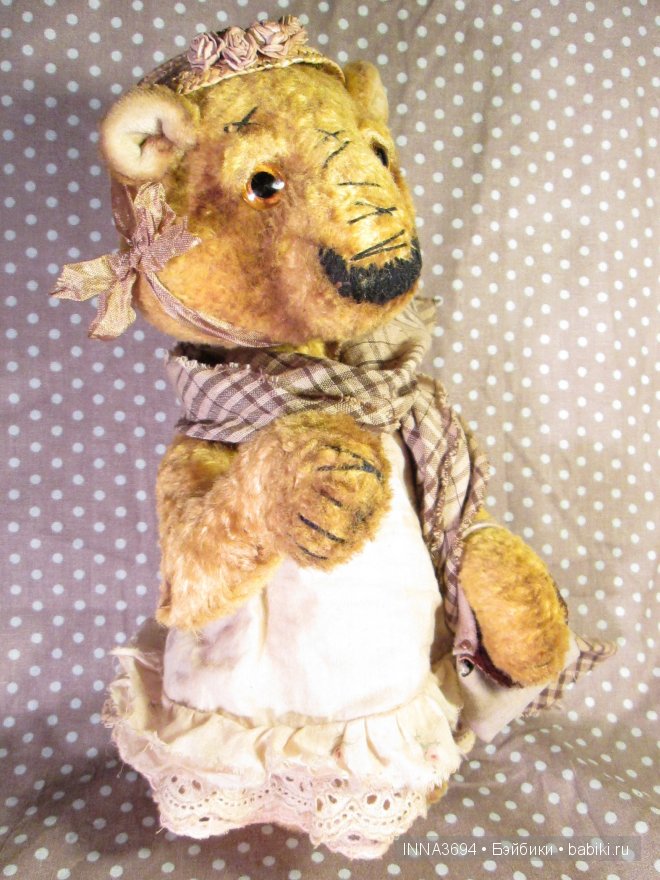 Медведица бохо. Игрушки ручной работы Инны Будагян (фото 4)