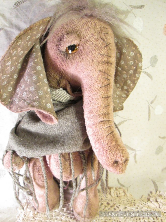 А я еще и слоников шью. Игрушки ручной работы Инны Будагян (фото 3)