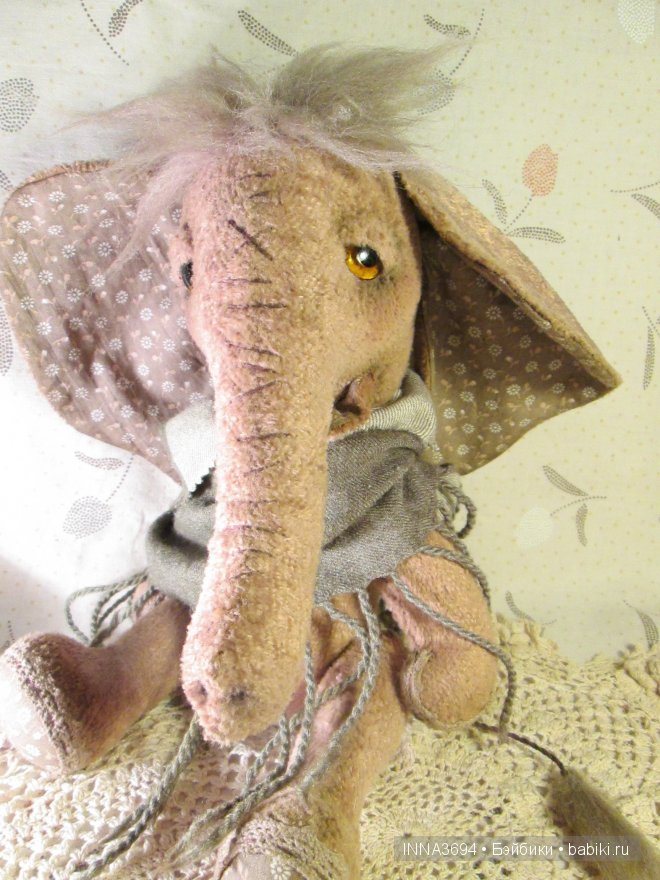 А я еще и слоников шью. Игрушки ручной работы Инны Будагян