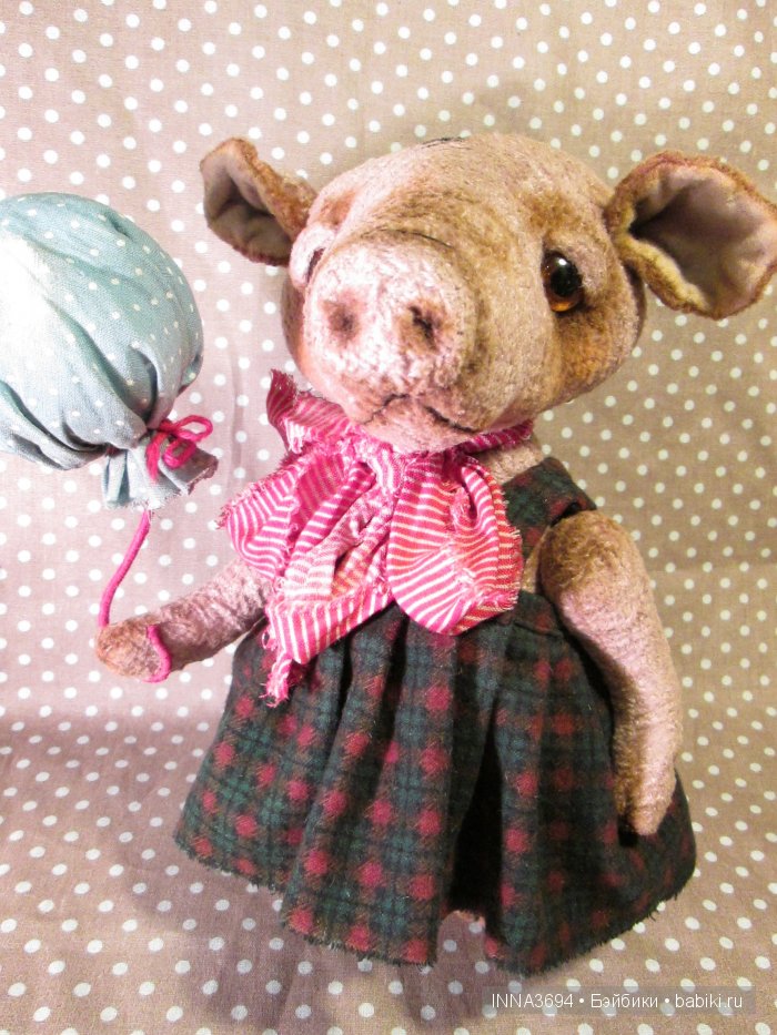 Свинский период. Игрушки ручной работы Инны Будагян (фото 3)