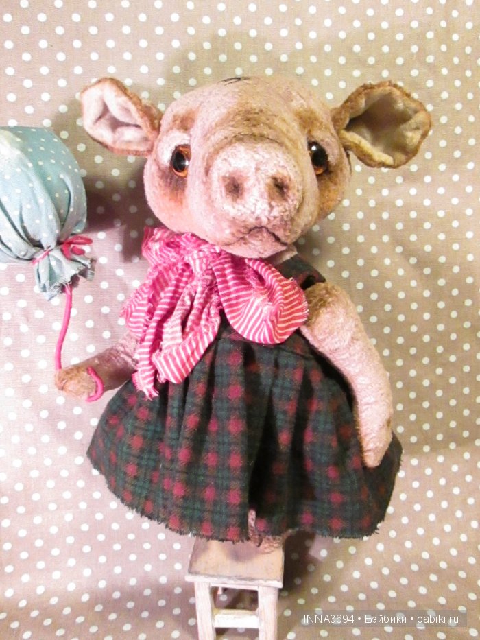 Свинский период. Игрушки ручной работы Инны Будагян (фото 4)