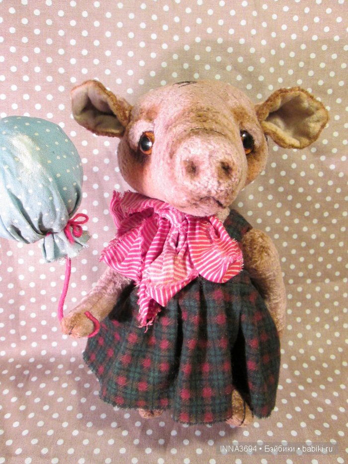 Свинский период. Игрушки ручной работы Инны Будагян