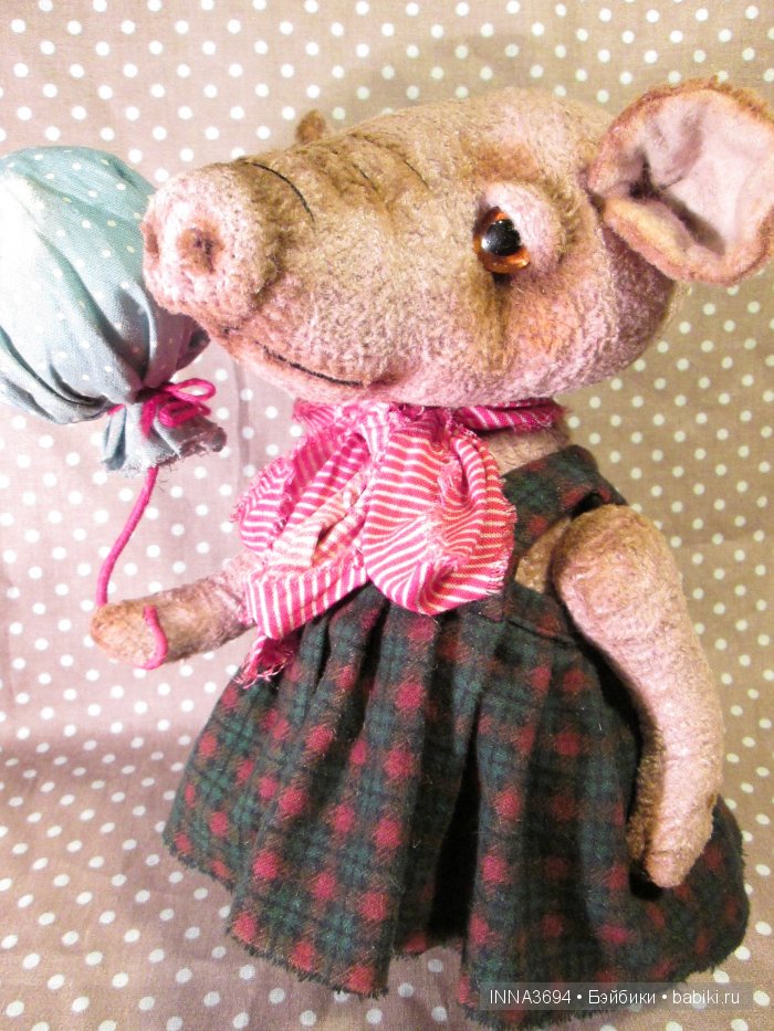 Свинский период. Игрушки ручной работы Инны Будагян (фото 2)