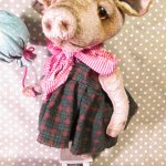 Свинский период. Игрушки ручной работы Инны Будагян