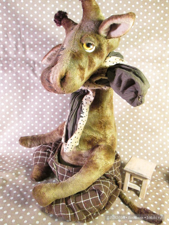 Жирафик. Игрушки ручной работы Инны Будагян (фото 2)