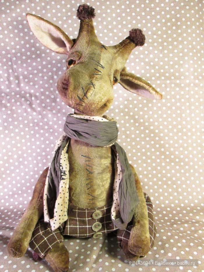 Жирафик. Игрушки ручной работы Инны Будагян (фото 4)