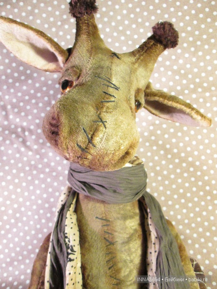Жирафик. Игрушки ручной работы Инны Будагян (фото 3)