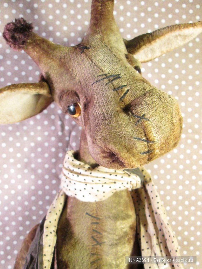 Жирафик. Игрушки ручной работы Инны Будагян