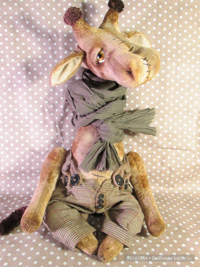 Один жираф хорошо, а два лучше. Игрушки ручной работы Инны Будагян (фото 4)