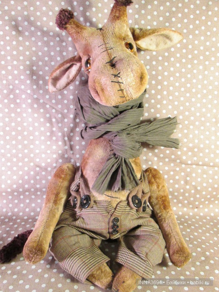 Один жираф хорошо, а два лучше. Игрушки ручной работы Инны Будагян (фото 3)