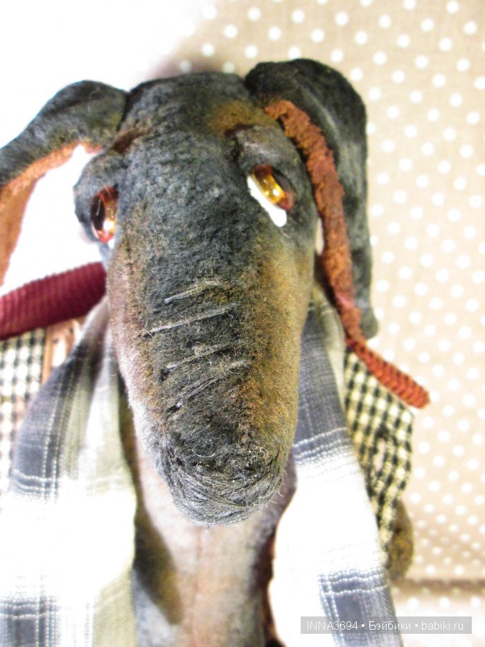 Опять такса получилась. Игрушки ручной работы Инны Будагян (фото 2)