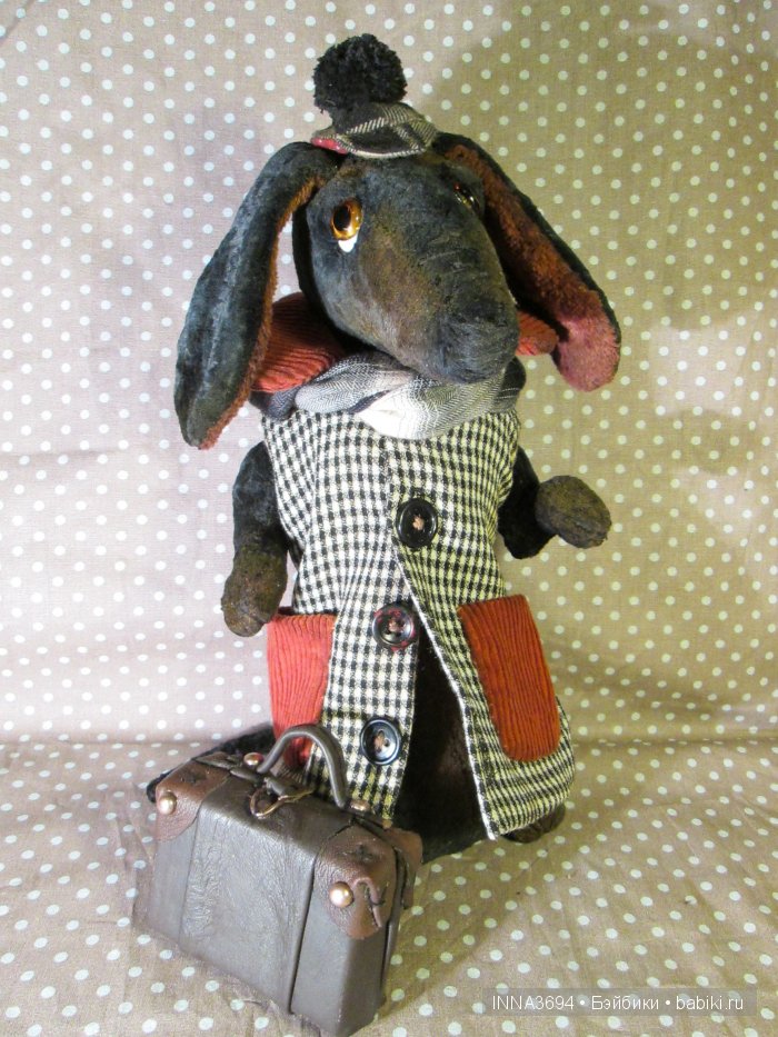 Опять такса получилась. Игрушки ручной работы Инны Будагян (фото 4)