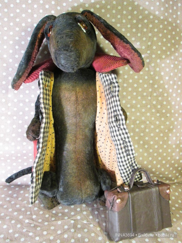 Опять такса получилась. Игрушки ручной работы Инны Будагян (фото 5)