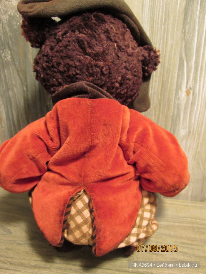 Медведь тедди с барабаном (фото 3)