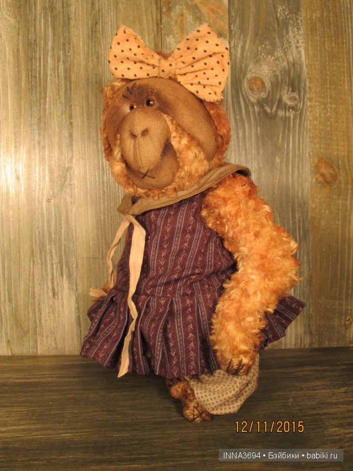 Обезьяны, игрушки ручной работы (фото 2)