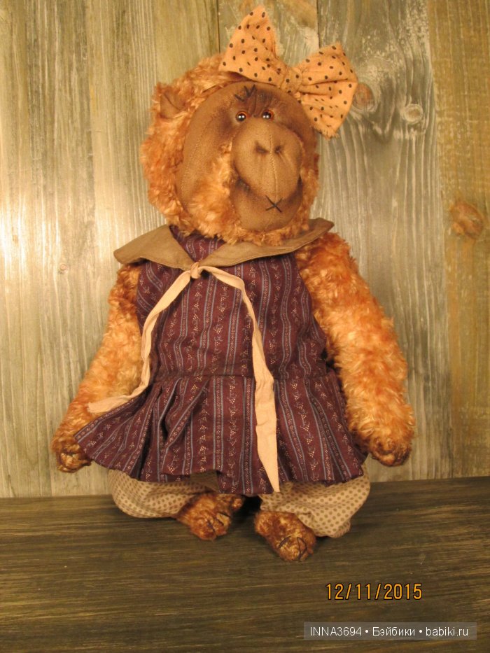 Обезьяны, игрушки ручной работы (фото 3)