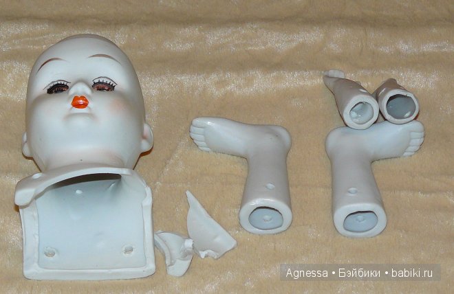 Ремонт и опознание фарфоровой куклы (очень нужен совет) (фото 7)