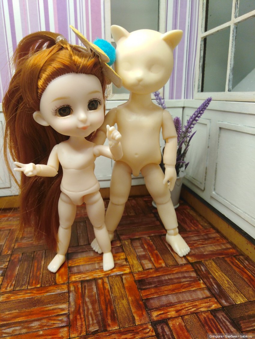 Кукла-малышка из Галамарта. Семейство Баболи расширяется (фото 6)