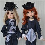 "Черно-белое" настроение. Модели Лайла и Иззи Kaye Wiggs