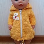 Плащик и сапожки для беби борна