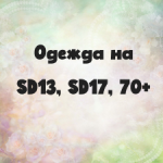 Одежда на 1/5, SD10-13, SD17, 70+