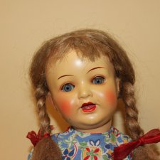 Антикварная куколка Heubach Kоppelsdorf с зубками, молд 342-2/0