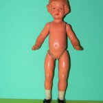 Красивая куколка-рельефка ECW-E. Christian Wittig, высота 20 см