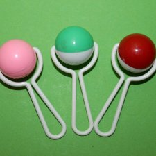 Погремушки для кукол, размер 7 см